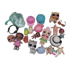 LOL Surprise Dolls Lil Sis Babies Pets Accessories Parts Lot - Picture 1 of 7