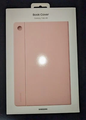 Samsung Brand Galaxy Tab A8 Book Cover Folding Case Stand Pink EF-BX200 - Image 1 of 2