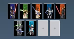Star Wars Card Trader Wave 1 Animation Art Lot of 7 - Picture 1 of 1