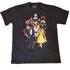 My Hero Academia Villains Anime Funimation UNISEX Black  T-Shirt Men's Size M