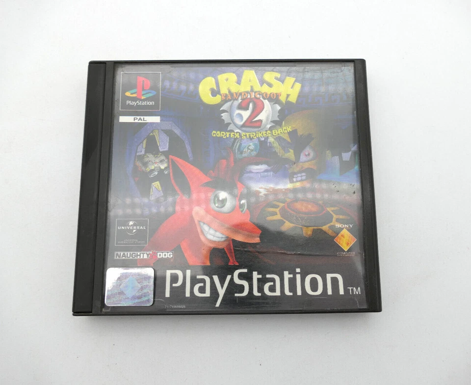 Crash Bandikoot 2 - Black Label Playstation 1 / PS1 / Guter Zustand m. Anleitung - Bild 1 von 4