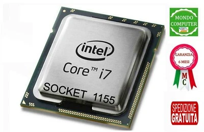 PROCESSORE SOCKET LGA 1155 INTEL CORE i7  3770 & SR0PK - Immagine 1 di 3