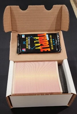 1992 Triple Play Complete 264 Baseball Card Set PLUS 20 Game Cards Donruss HOF - Image 1 of 3