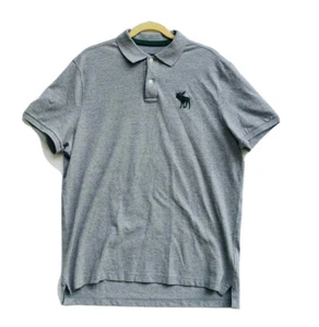 Abercrombie and Fitch Women’s Polo Shirt -Extra large moose logo - Picture 1 of 5