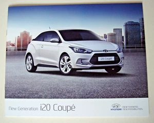 Hyundai . i20 . Hyundai i 20 Coupe . March 2015 Sales Brochure - Picture 1 of 1