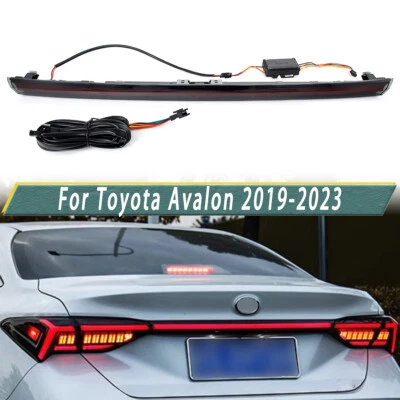 For Toyota Avalon 2018-2023 Smoke LED Rear Trunk Lamp Black Tail Brake Light Foto 1 de 4