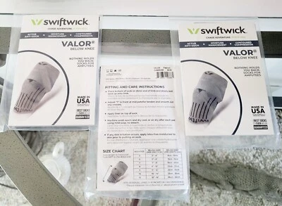 NUEVO Lote de 3 calcetines protésicos antimicrobianos activos SWIFTWICK Valor 4" por encima de la rodilla Foto 1 de 3