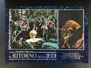 Return of the Jedi (1983) - Original Italian Photobusta Movie Poster -18" x 26" - Picture 1 of 4