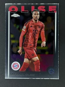 2024-25 Topps Chrome UEFA Club Competitions #81 Michael Olise - Picture 1 of 2
