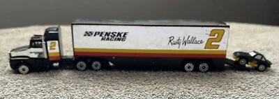 Rusty Wallace #2 Racing Champions 1:87 Scale Transporter With Mini Race Car - Image 1 of 4