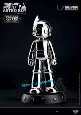 Серебряный ветеринар Blitzway Mighty Atom BW-NS-50501 ASTRO BOY. Коллекционная модель статуэтки - Изображение 1 из 3