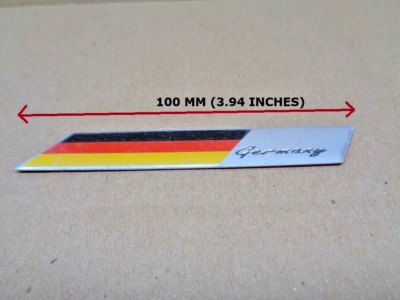 REAR HOOD GERMANY DECAL FITS VOLKSWAGON GOLF BEETLE PASSAT NEW U.S. SHIPPING! - Image 1 of 3