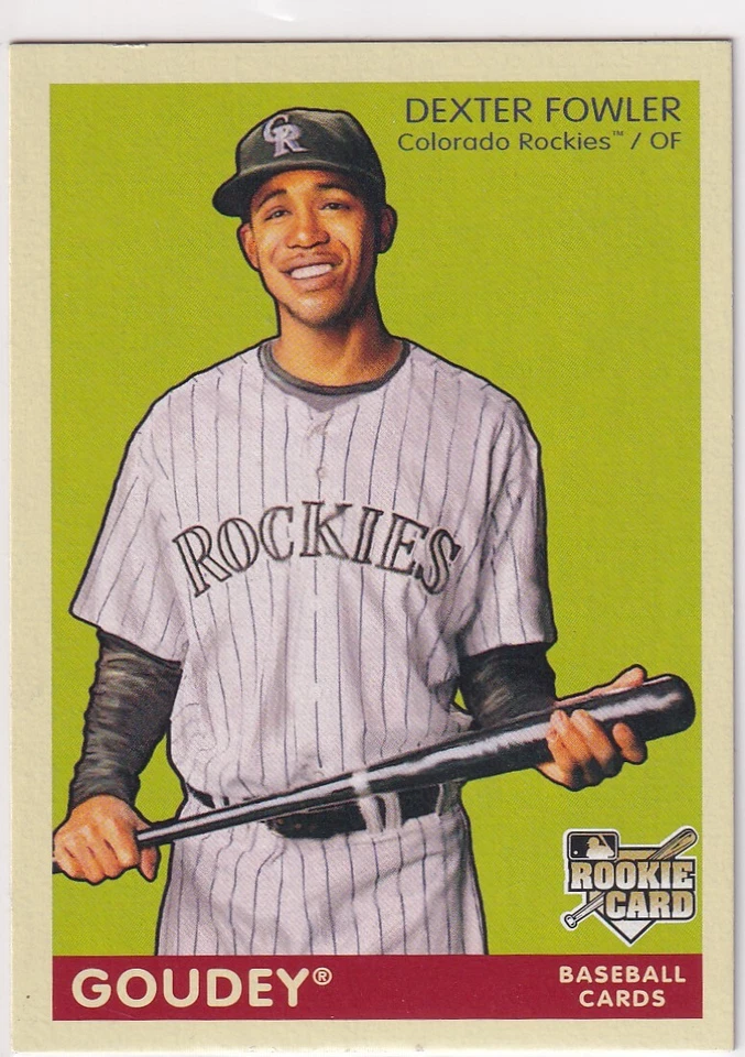 2009 UPPER DECK RC DEXTER FOWLER COLORADO ROCKIES ROOKIE Z2557 - Imagem 1 de 1