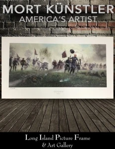 Mort Kunstler On They Came with Flags Flying AP Signed/Numbered L/ED Print - Picture 1 of 6