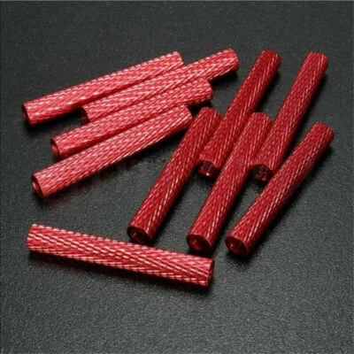 M3 Aluminum Alloy 6061 Multi Color Knurled Standoff  10 15 20 25 30 35 40mm - Image 1 of 4