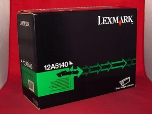 Genuine Lexmark 12A5140 Black Toner Cartridge T610 T612 T614 T615 T616 25K Pages - Picture 1 of 1