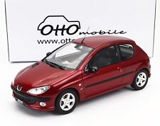 Otto-Mobile 1/18 Peugeot 206 S16 1999 Rouge OT1039