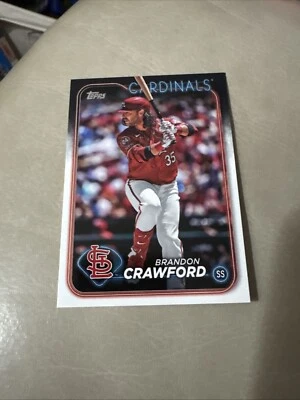 Brandon Crawford 2024 Topps Update #US31 St. Louis Cardinals - Image 1 of 2