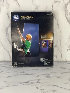 Zapieczętowany papier fotograficzny HP Q8690 błyszczący zaawansowany 5x7 66 lb uniwersalny atrament jet - Zdjęcie 1 z 4