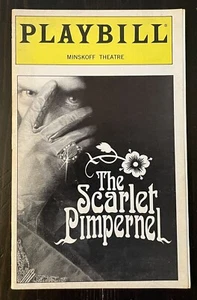 The Scarlet Pimpernel Minskoff Theatre Playbill (July, 1998) - Picture 1 of 3