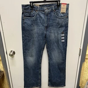 Neu mit Etikett Levi HERRENJEANS 527 Größe 36 x 30 schmal Bootcut unterhalb der Taille Levi's Ease - Bild 1 von 8