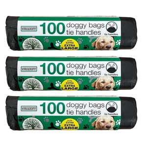 Hundekotbeutel Bindegriffe extra groß extra hochwertig Hundekot Doggy Bags Rollen - Bild 1 von 21