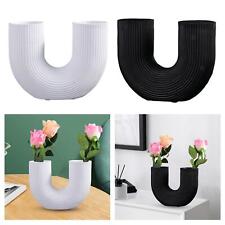 Flower Vase Flowerpot Holder Resin Crafts Geometry for Kitchen Bedroom Party
