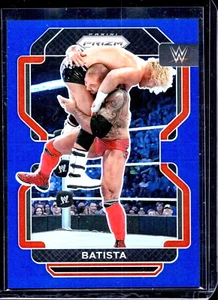 2022 Panini Prizm WWE Blue Prizm /199 Batista #196 - Bild 1 von 2