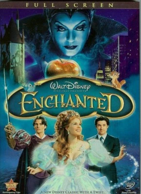 Disney Enchanted (DVD, 2008, Full Frame)  Patrick Dempsey,  NEW - FREE SHIPPING - Image 1 of 2