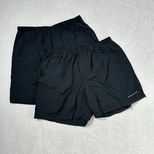Columbia PFG Backcast III Omni-Shade Shorts Men’s Large Black Lot Of 2 - Picture 1 of 13