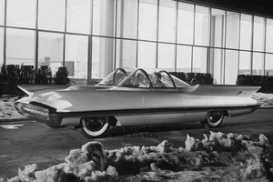 Lincoln Futura Concept Car 1955 Batmobile Auto Show Fotografia - Foto 1 di 1