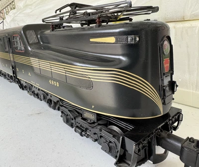 MTH 70-5001-1 G Escala Pennsylvania RR GG-1 Brunswick Verde #4950 con PS2 EN MUY BUEN ESTADO CON CAJA Foto 1 de 4