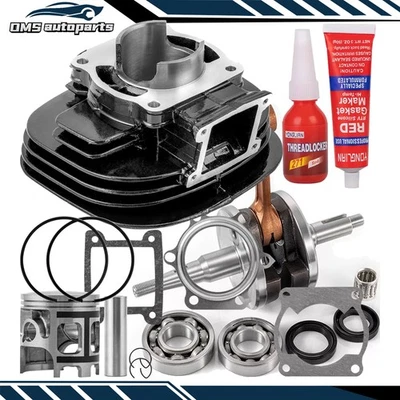 For Yamaha Blaster 200 1988-2006 66mm Crankshaft Cylinder Piston Bearing Gasket Foto 1 de 4