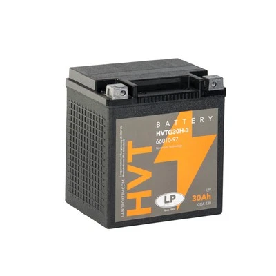 V-twin motorcycles HVTG30H-3 Starter LP Battery 12Volt, 30Ah With Gel Technology - Image 1 of 4