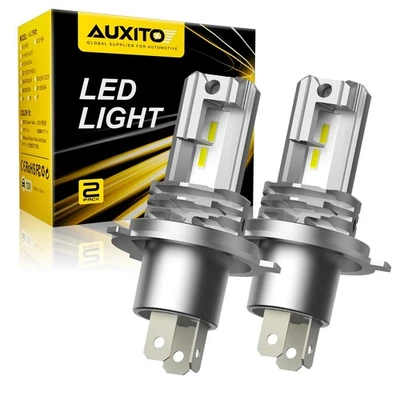 AUXITO Super White 40000LM H4 9003 LED Headlight Bulb High Low Beam Combo 2 2/4X - Imagem 1 de 4