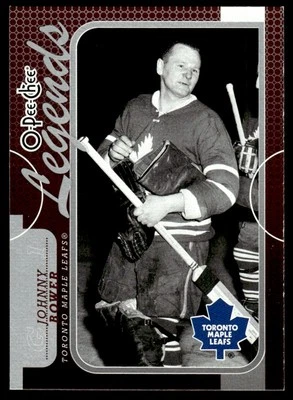 2008-09 O-Pee-Chee MARQUEE LEGENDS Johnny Bower Toronto Maple Leafs #566 - Image 1 of 2
