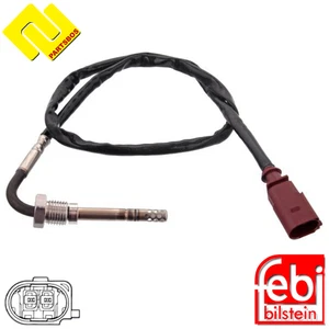 FEBI 100807 Exhaust Temperature Sensor ,EGTS 03L906088FF ,03L906088HG ,for VW  - Picture 1 of 3