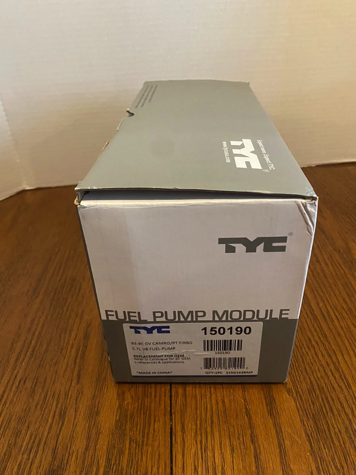 Módulo de bomba de combustível TYC 93-95 CV Camaro PT Firebird 5.7L V8 NOVO - Imagem 1 de 4