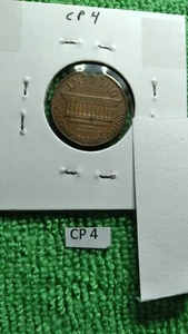 1960 Lincoln Cent ERROR Clipped Planchet Large Date - Picture 1 of 2