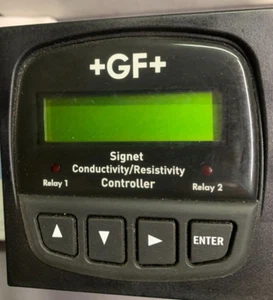Controlador de conductividad/resistividad GF Signet # 38860, doble canal/relé - Imagen 1 de 8