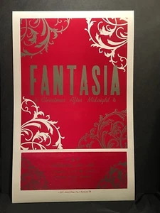 2017.12.06 Fantasia DPAC Durham NC Hatch Show Print  December Christmas Show - Picture 1 of 1