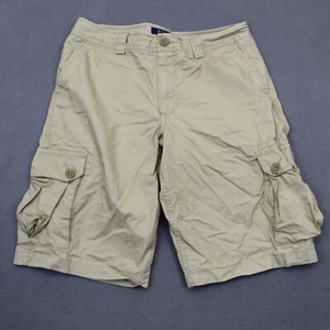 Polo Ralph Lauren Shorts Boys 18 Beige Cargo Pockets Utility Hiking Youth 30X11 - Picture 1 of 13