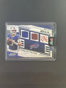 Panini Absolute Football 2023 #TOTT-JA Josh Allen Tools of the Trade/249 Bills - Imagen 1 de 2