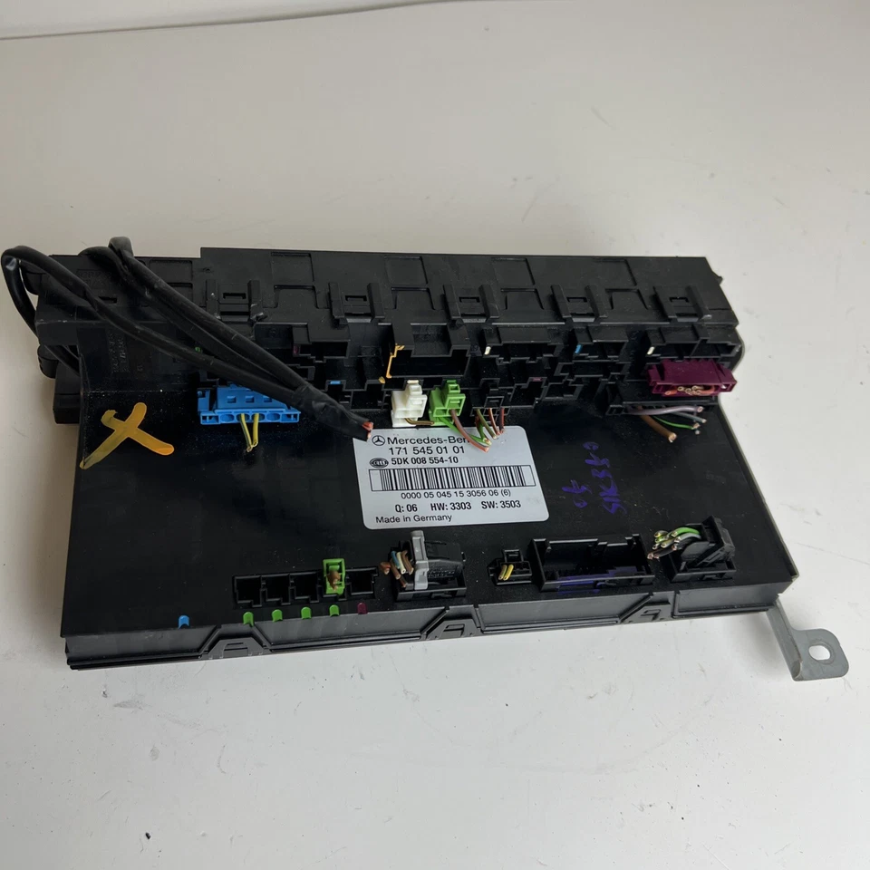 2005 MERCEDES BENZ SLK 350 SAM MODULE RELAY FUSE BOX 5DK008554 OEM - Image 1 of 4