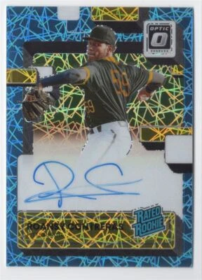 2022 DONRUSS OPTIC RATED ROOKIE AUTO BLUE VELOCITY Roansy Contreras /99 - Image 1 of 2