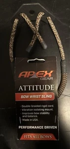 APEX GEAR ATTITUDE BOW HANDGELENKSCHLINGE CAMO / BRN AG441CW - NEU - PASSEND FÜR ALLE BÖGEN - Bild 1 von 2