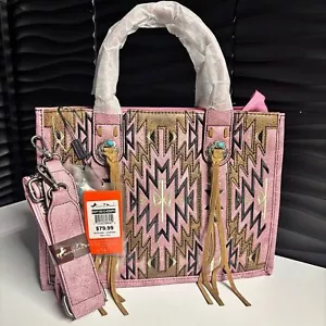Bolso geométrico con borlas - Imagen 1 de 8