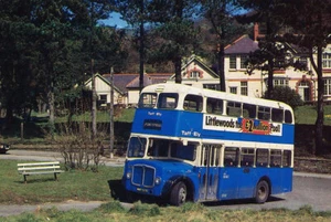AEC Regent V 1967 con carrocería MCW, doble piso, postal edición Reino Unido: 6x4 pulgadas - Imagen 1 de 2