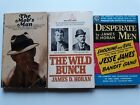 3 livres de poche de James Horan Jesse James Butch Cassidy Mob's Man