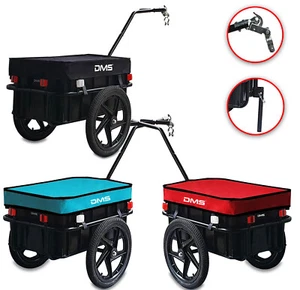 DMS® Fahrradanhänger Lastenanhänger Transportanhänger Anhänger 70L Handwagen - Bild 1 von 27